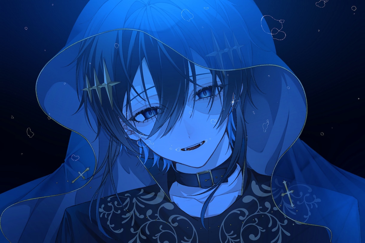 ダークな世界観限定でイラスト制作を致します メリーバッドエンドや仄暗い要素を求めている方にオススメです イメージ1