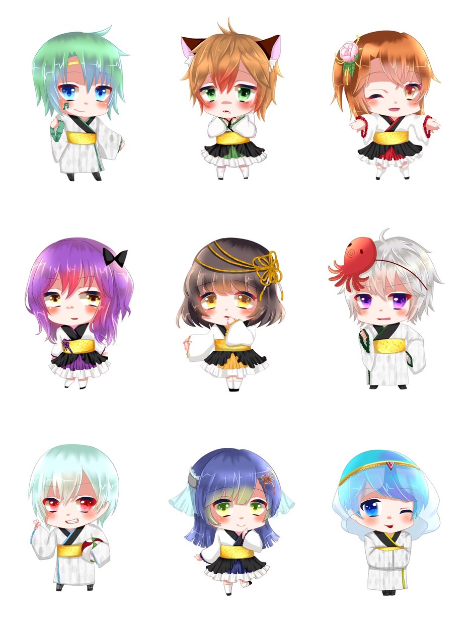 デフォルメSNS用アイコン描きます ゆる〜い感じのアイコンを描いて欲しい方などにオススメします イメージ2