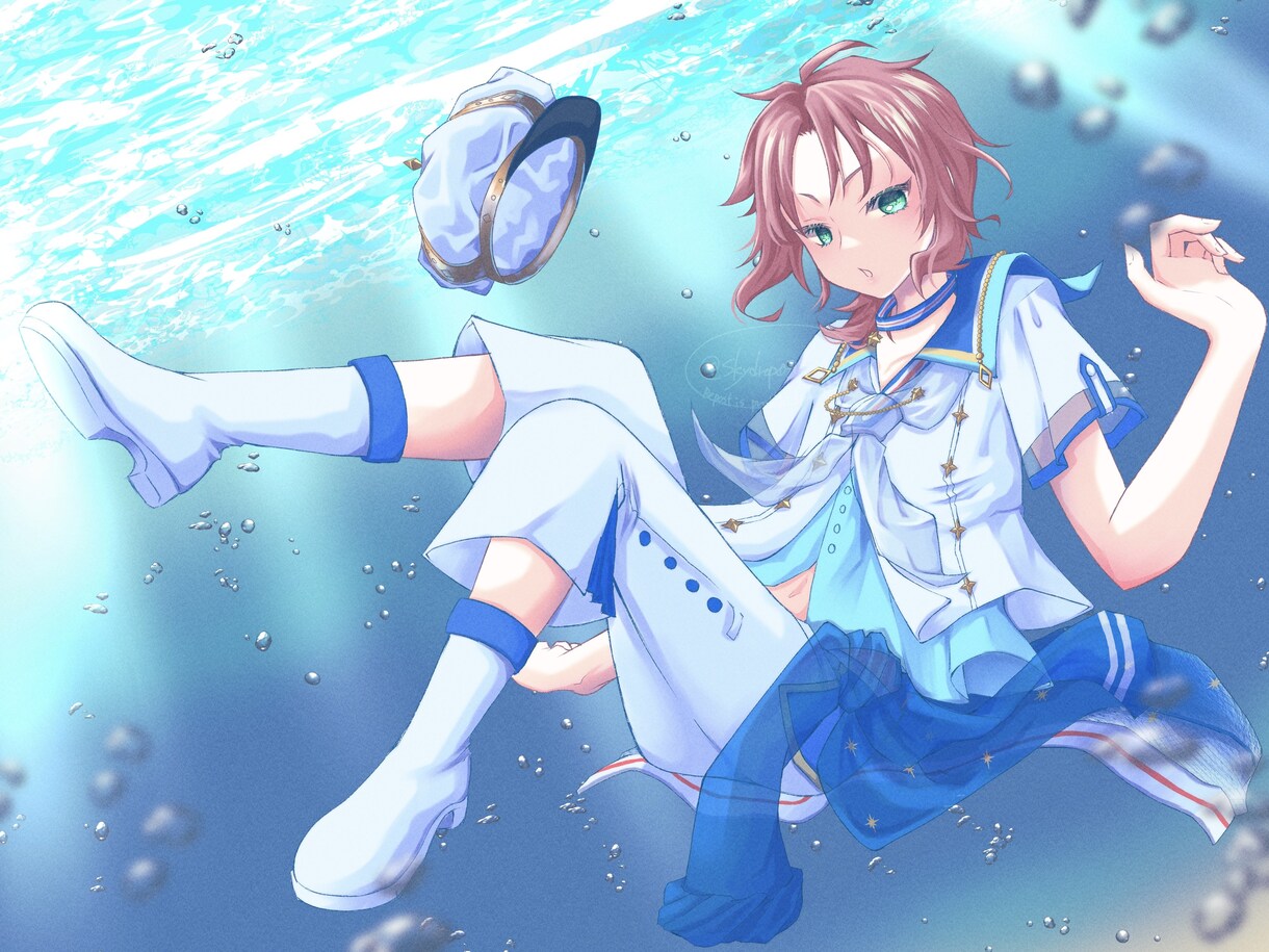 格安！歌みたMV、キャラデザ等お描きします 歌みた動画や各種1枚絵、キャラデザなど！お任せください！ イメージ8
