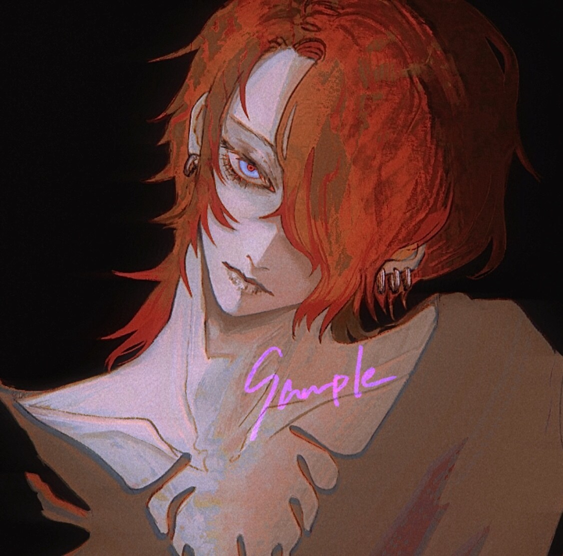 目を惹くようなアイコンイラストを描きます 印象的なイラストを作成します。 イメージ1