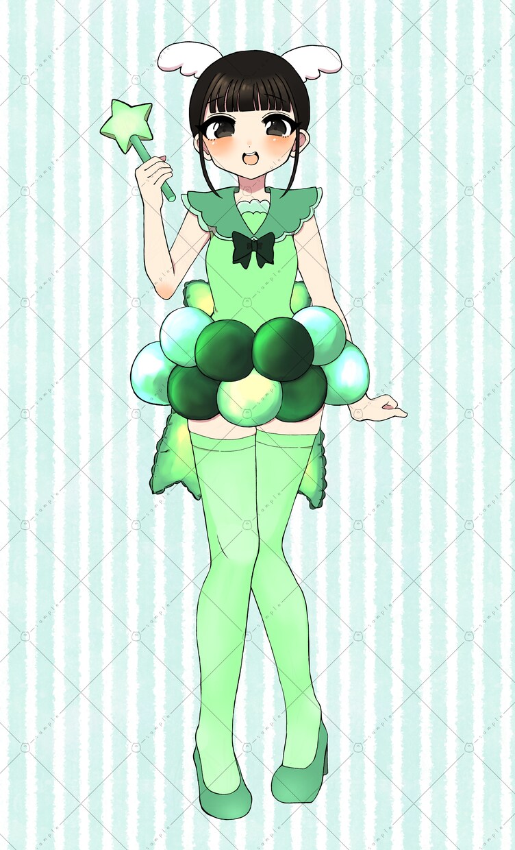 全身立ち絵制作します IRIAM（Ver1）やTRPGに！商用利用OKです！ イメージ2