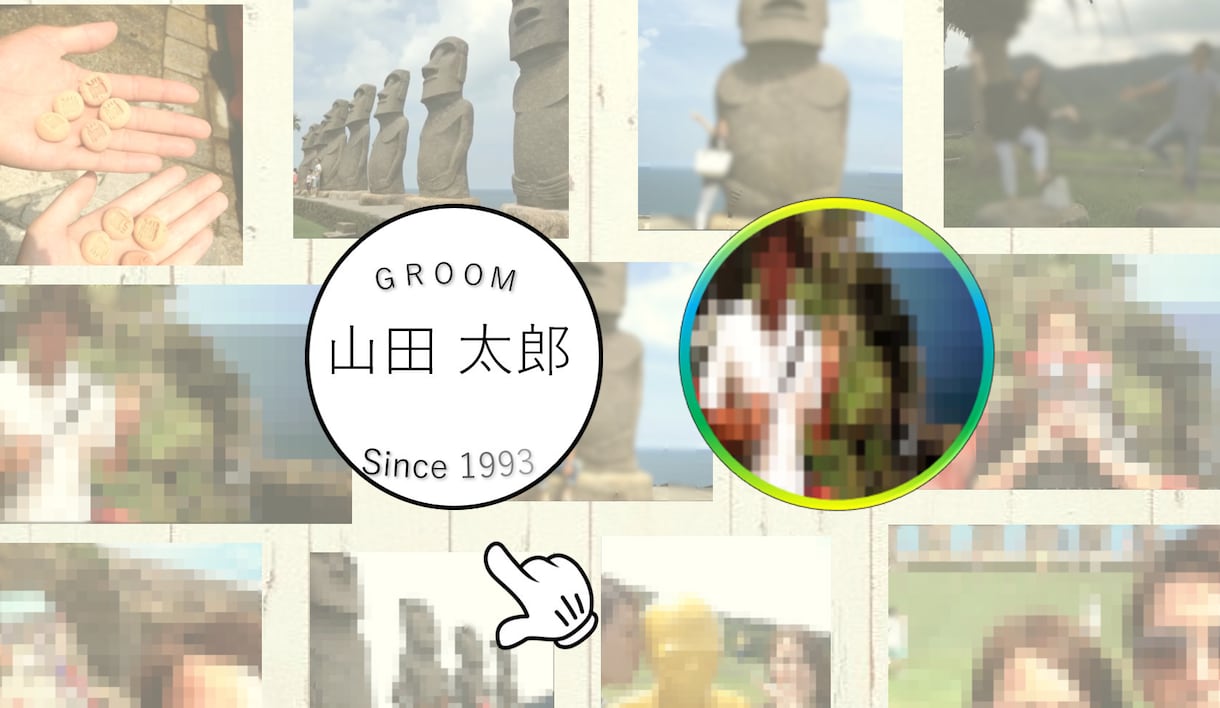 結婚式のプロフィールムービー作ります Love,Dream＆Happiness イメージ3