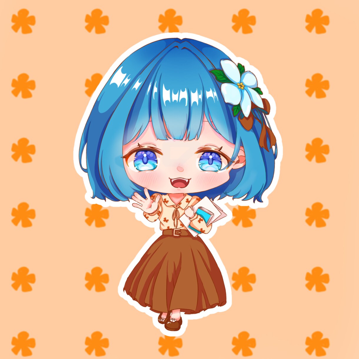 アイコンに使えるちびキャラ描きます 可愛いちびキャラ描きます！男の子も可 イメージ6