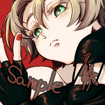 SNS使用出来るアイコン描きます あなた好みのアイコンを描きます イメージ1