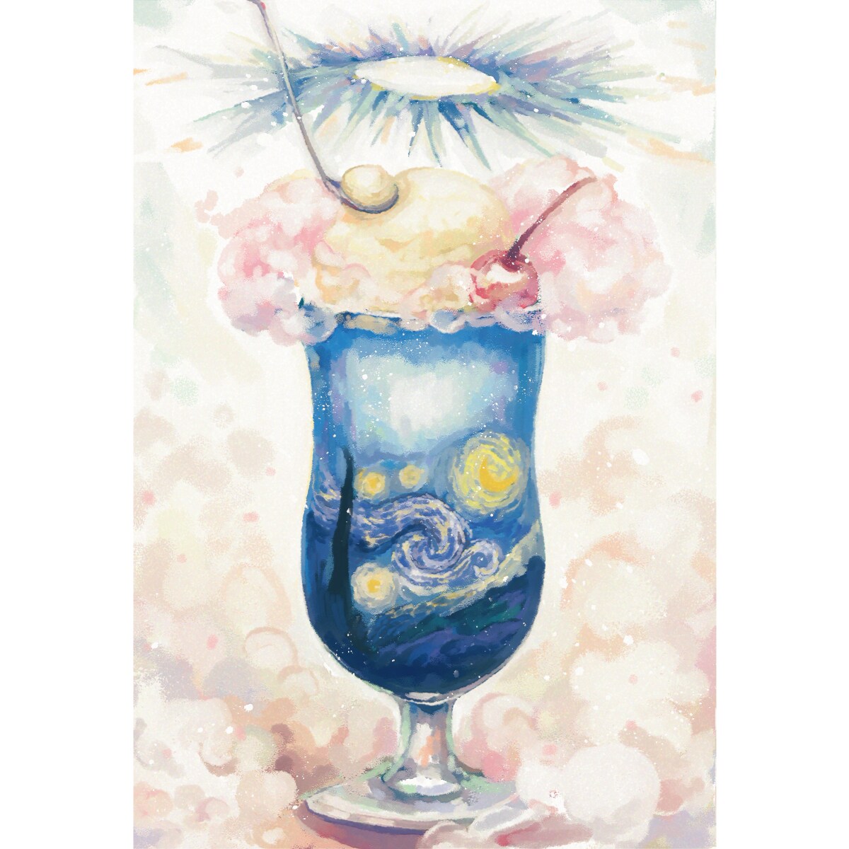 あなたのモチーフでグッズ向け食べ物イラスト描きます Vtuber様モチーフのグッズにオススメ【リテイク無制限】 イメージ7