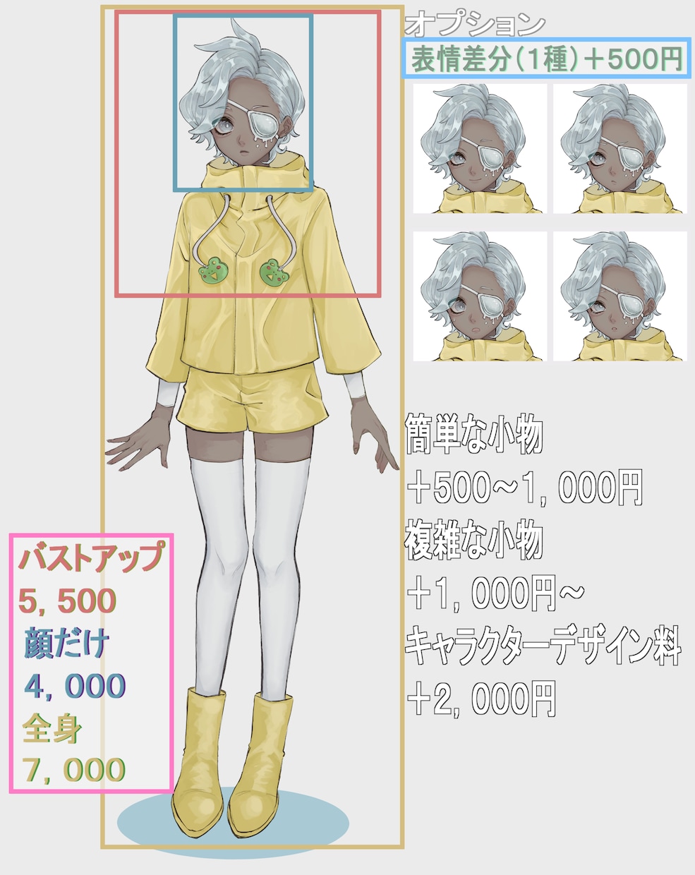 立ち絵描きます TRPG・配信向けオリジナル立ち絵制作します！ イメージ3