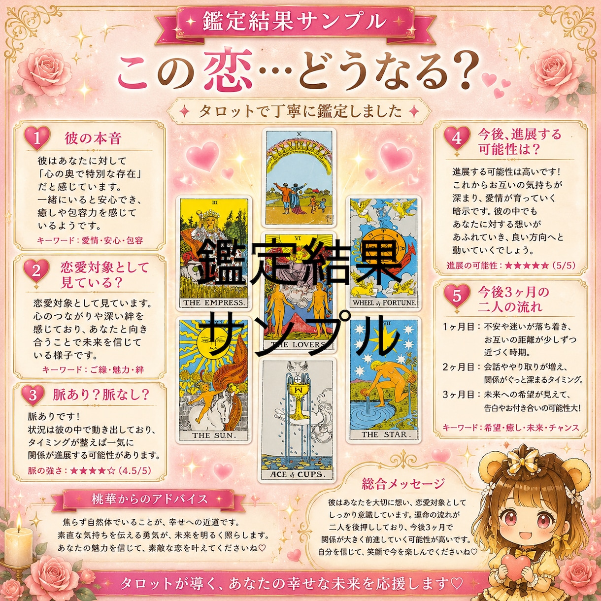 今、相手はどう思っているの？占い配信者が占います 相手の本音・気持ち・今後の流れ・どう動くべきかをしっかり鑑定 イメージ2