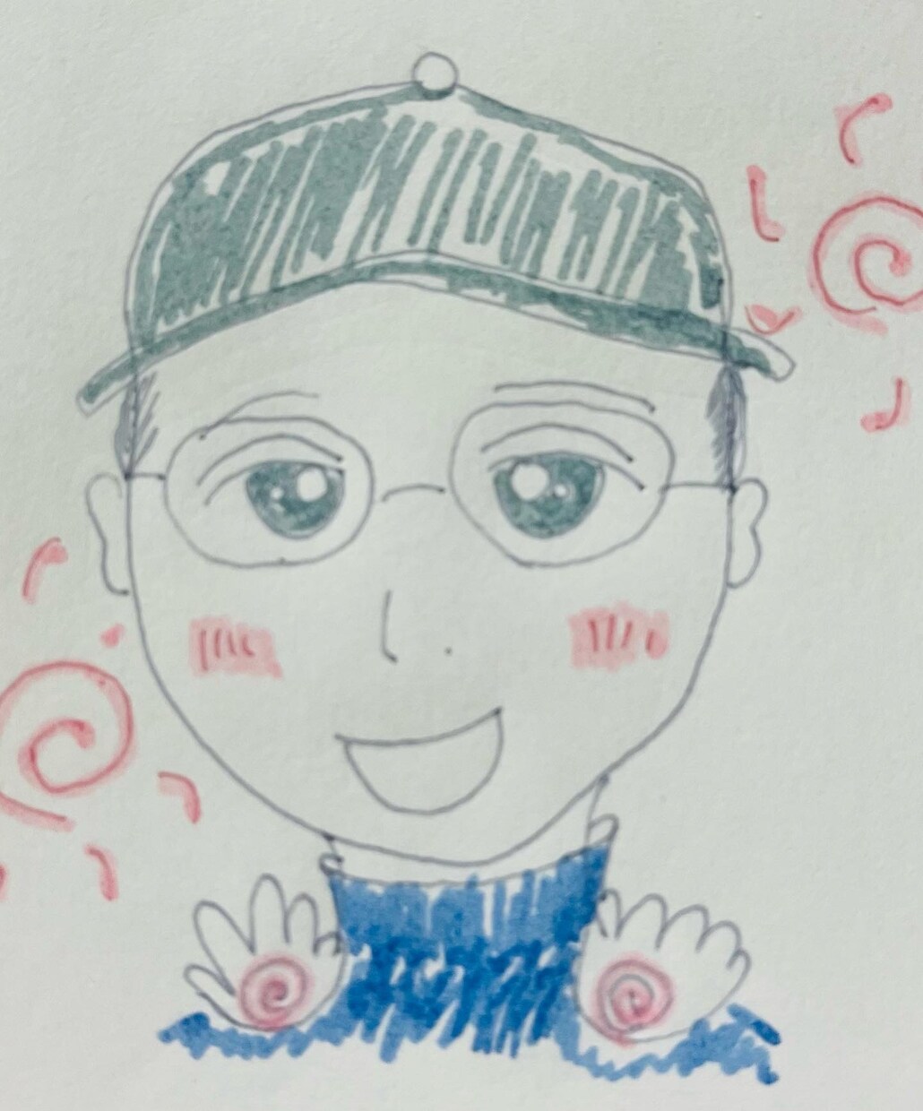 かわいい似顔絵描きます あなたもかわいくなっちゃお！！( ˶'ᵕ'˶) イメージ3
