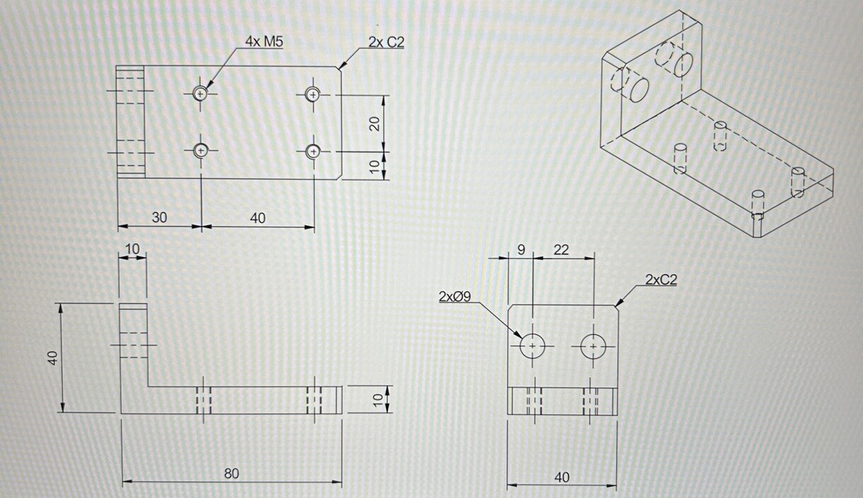 単品部品限定｜ラフ図から3Dモデル作成します 現役機械設計者が単品部品を丁寧にモデリングします イメージ2