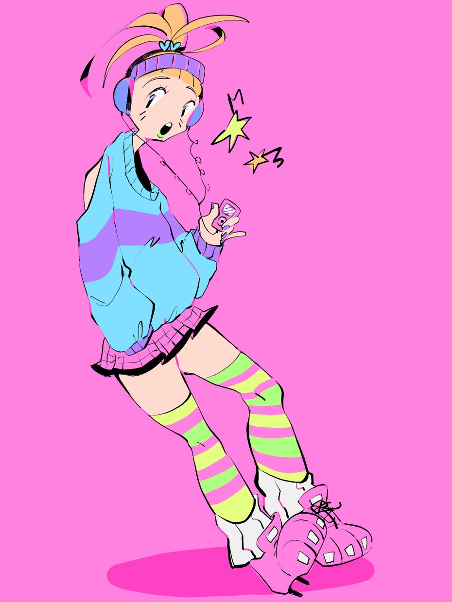 ファンシーで瑞々しい女の子イラスト描きます ファッション色彩をもつ現役デザイナーが描きます イメージ3