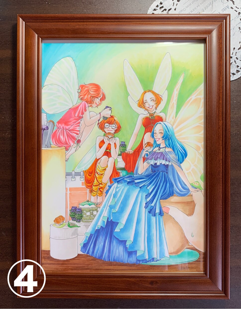 手描きイラスト販売します 掲載品全品、額装してお届けいたします⭐︎ イメージ4
