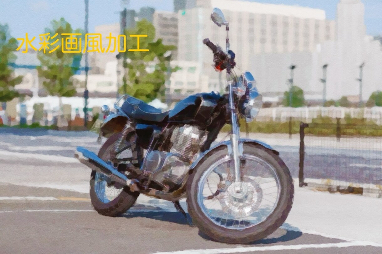即日！あなたの愛車の写真をイラスト風に加工します 漫画風・絵画風・水彩画風など写真の加工をいたします！ イメージ4