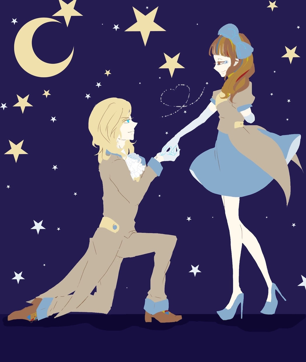 推しさんのミニキャライラスト描きます 2次元でも3次元でも！貴方の推しを望むままに描きあげます！ イメージ2