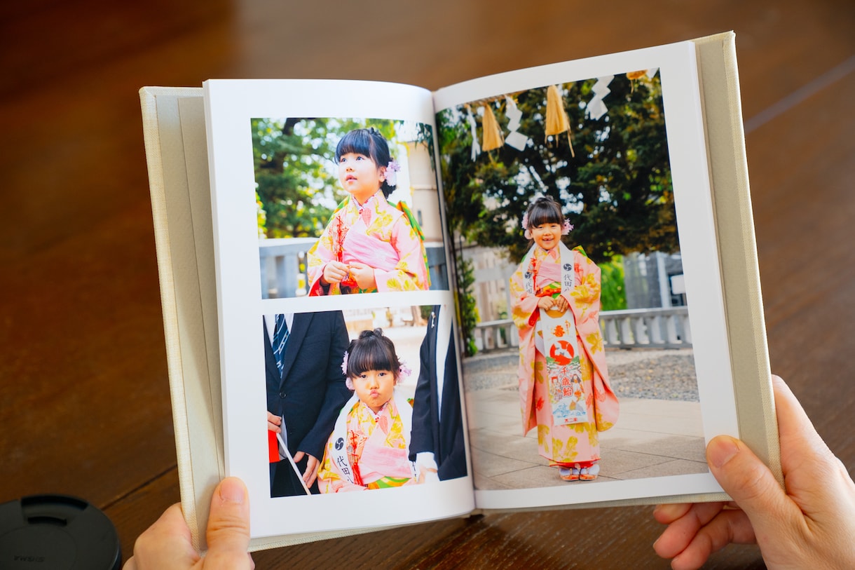 あなたの写真で、手作りのフォトブックを作ります スマホやPCに眠る写真を、かけがえのない一冊に仕上げます。 イメージ3