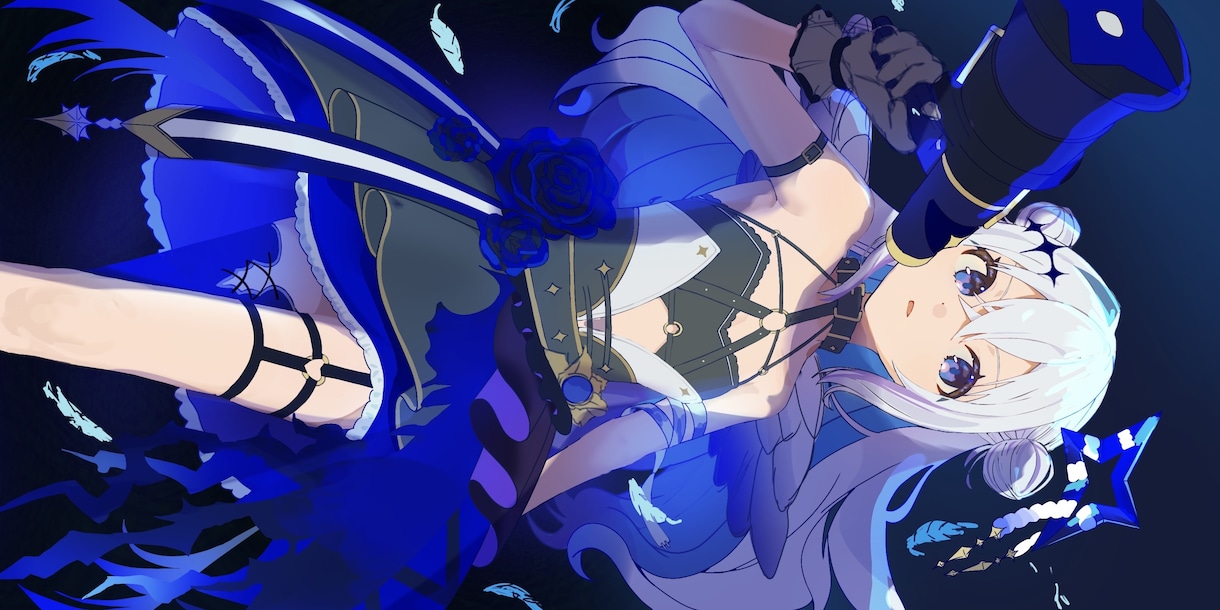表情が可愛い★魅力的な一枚絵描きます キービジュアルや歌ってみたにぴったり、印象に残る1枚 イメージ7