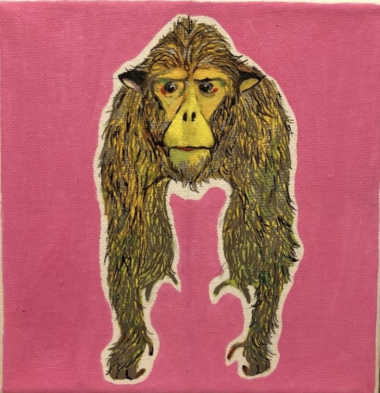 オリジナルの絵を制作します 個性的アートをインテリアに。Tシャツ等へのペイントも可能です イメージ8
