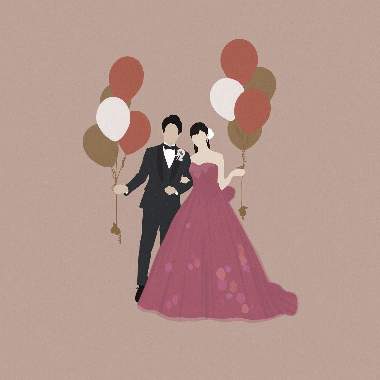 お写真から韓国風のおしゃれなイラストにします 結婚式はもちろん、アイコンやプレゼントにもおすすめ！ イメージ4
