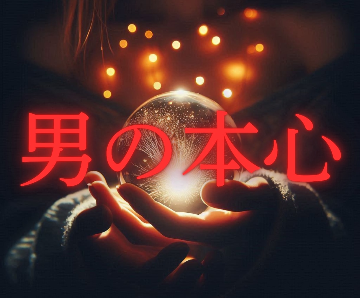オトコの本心★彼の気持ち、潜在意識をあぶり出します 男性心理は解らなくて当たり前！男性占い師だけがわかる男の真実 イメージ1