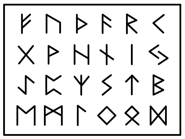 あなただけのルーンと魔法陣で護符を作ります 願い事・お悩み事に合わせたルーン文字と色のお守りを持ちたい方