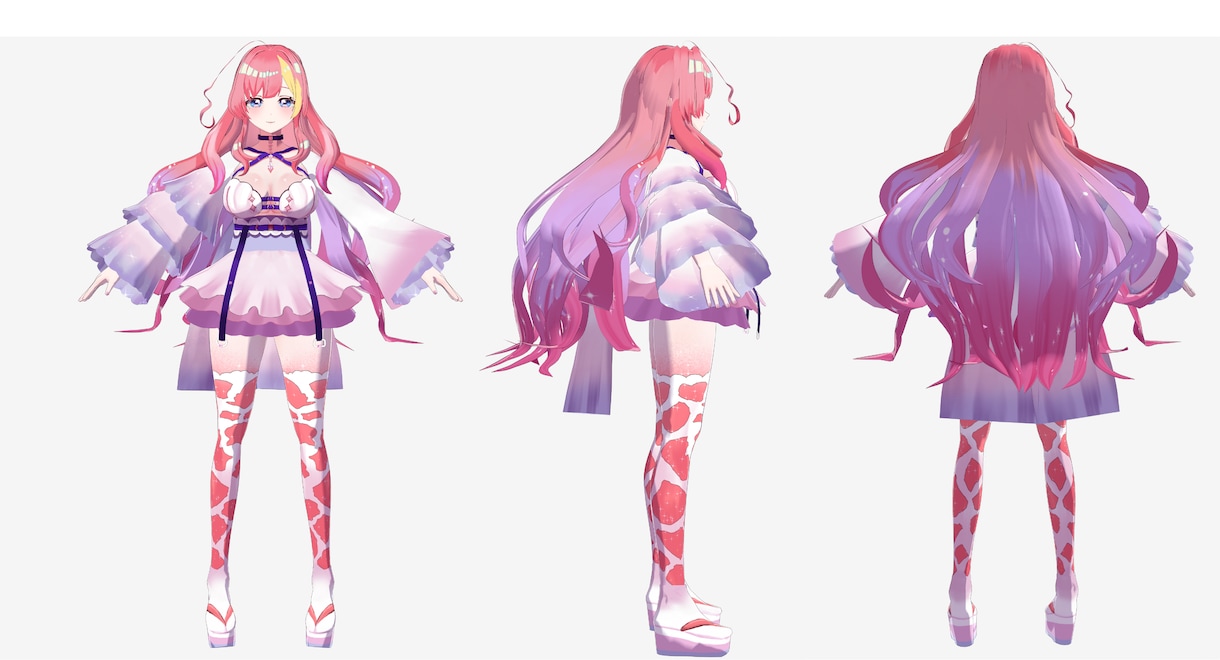 MMD対応可！Vroidで3Dモデルを制作します あなたのキャラクターを再現し動かします！ イメージ5