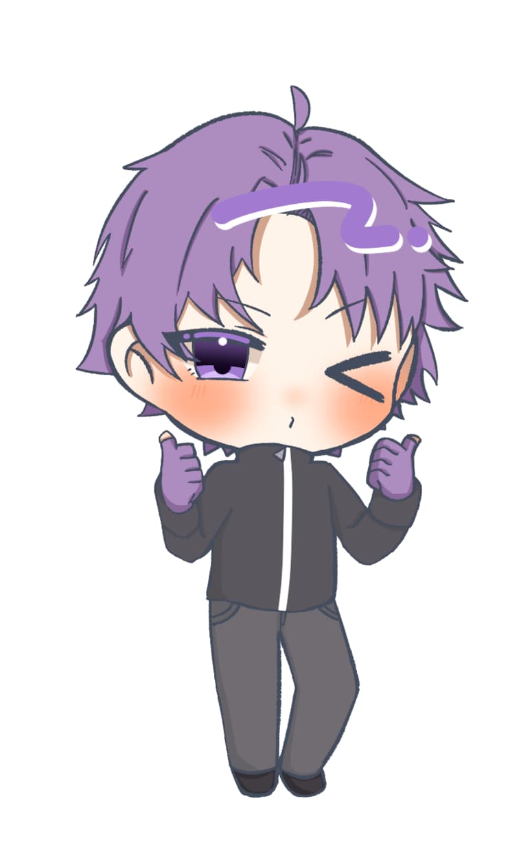 アイコンやグッズに！デフォルメイラストを制作します 目の上のハイライトが特徴的でかわいい♡ イメージ2