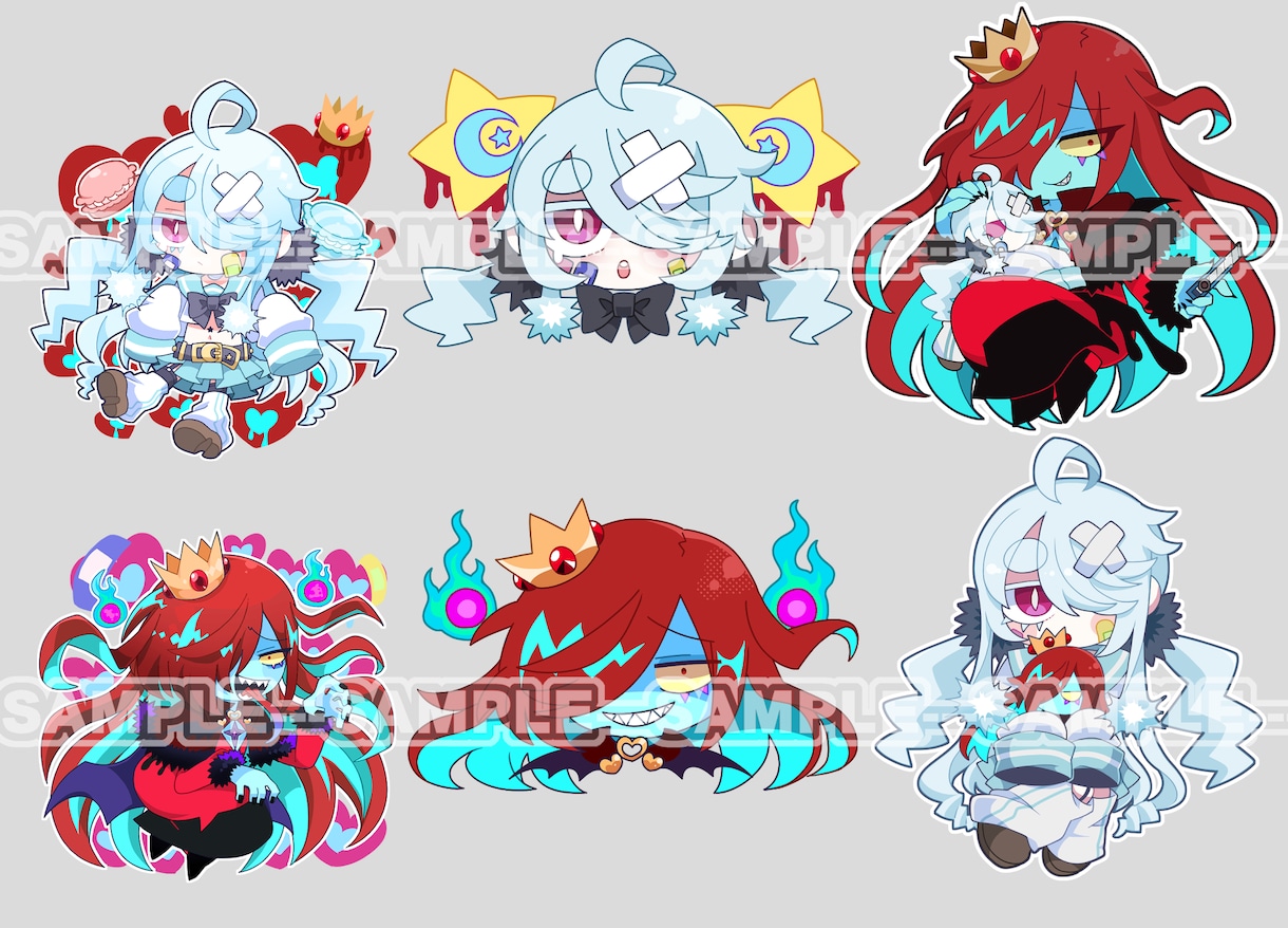 デフォルメイラスト制作いたします 【商用利用可能＆短納期】かわいいミニキャラおまかせください！ イメージ1
