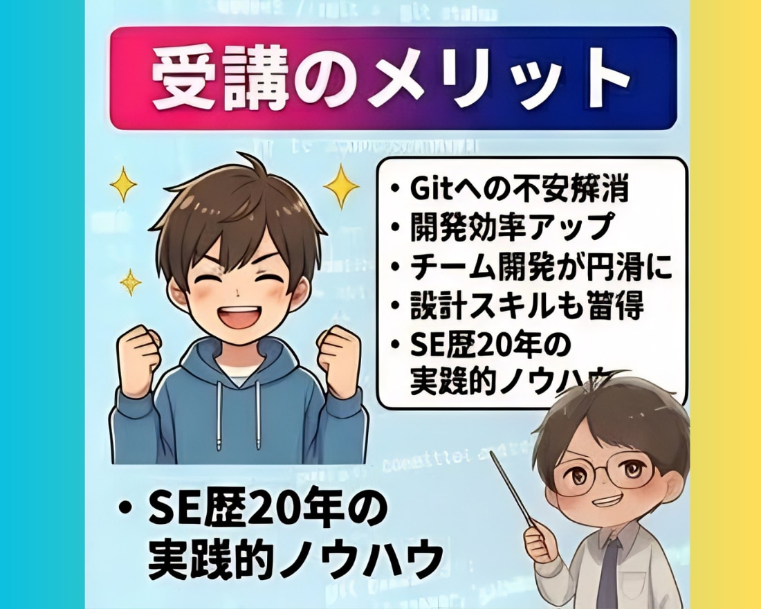 Gitの使い方を基礎から教えます Gitが怖いのは、あなたのせいじゃない。実は私も怖い イメージ6