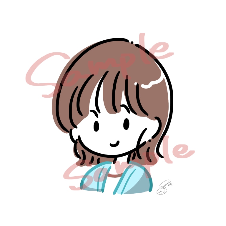 商用OK！ゆるいおしゃれアイコン、イラスト描きます 商用利用可能！イラスト、挿絵、アイコン、グッズ用途ご自由に♪ イメージ1