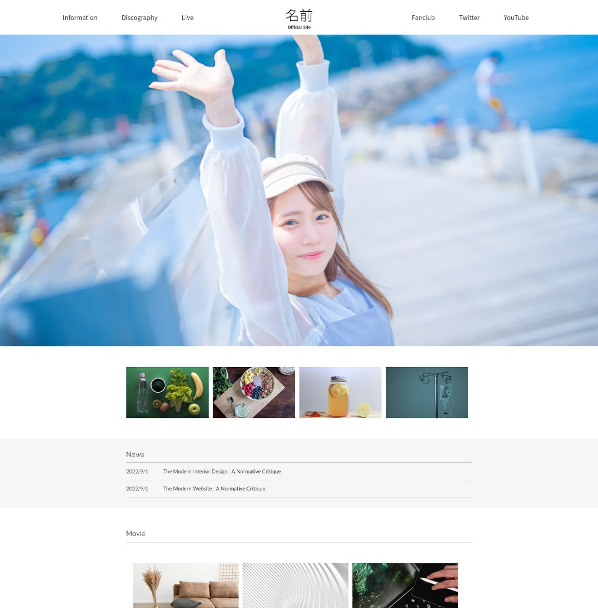 Webサイト制作します UI/UXデザイン。ポートフォリオやコーポーレートサイトなど イメージ2
