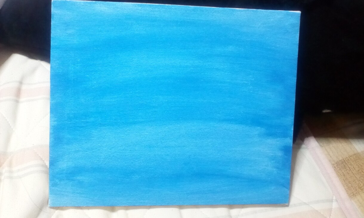 お部屋に飾ったりしてみまます 綺麗な空や海を描いています！とても綺麗なので買ってください！ イメージ2