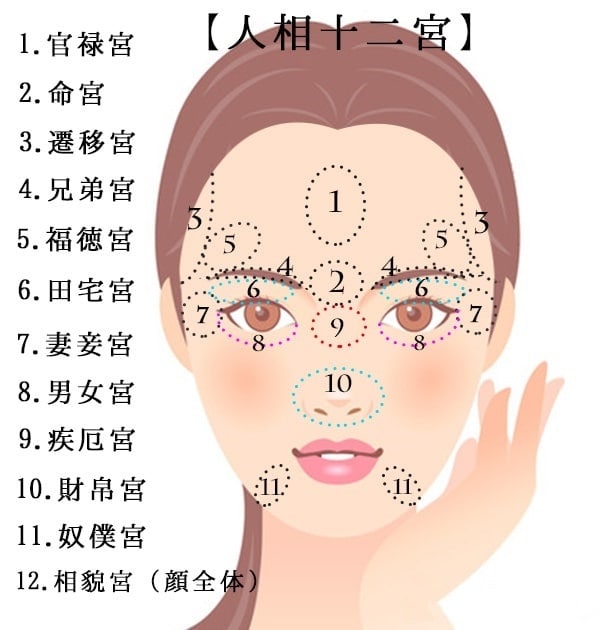 人相鑑定で運気の開運向上アドバイス致します 今のお悩みだけでなくこれからの運勢も切り開くアドバイスします イメージ2