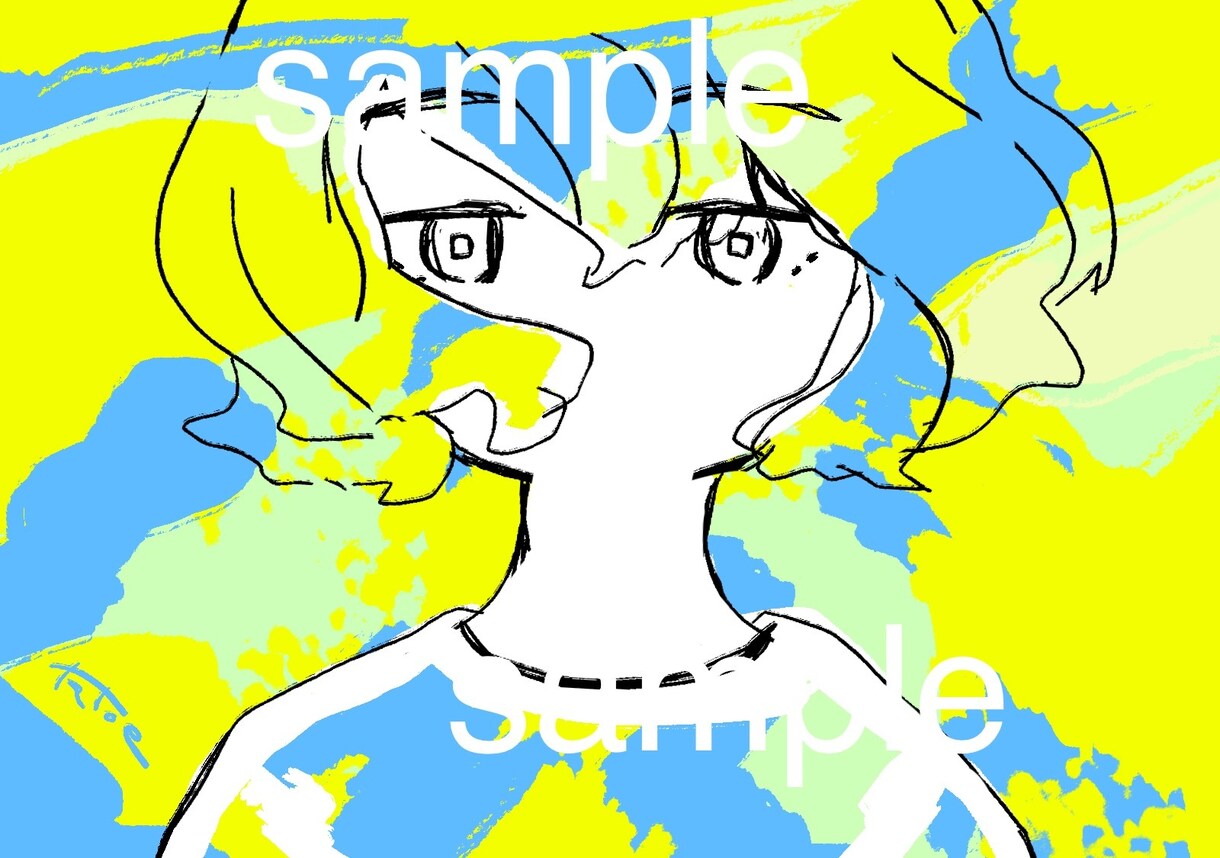 tasogare／イラスト作成承ります "黄昏"に"どこかポップ"をブレンドした雰囲気をお届けします イメージ8