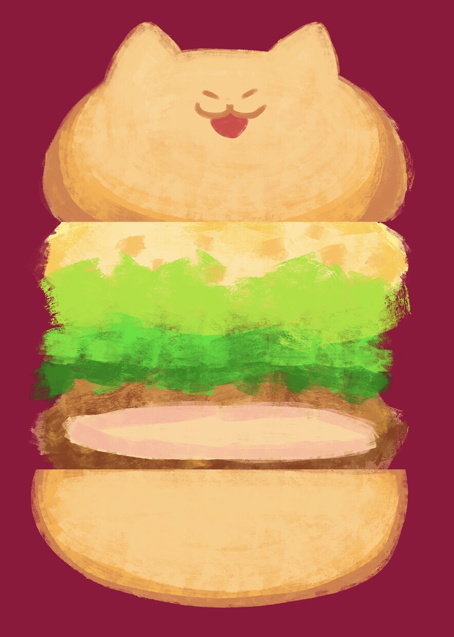 サンドイッチ風！可愛い動物のイラスト描きます アイコン用やオリジナルグッズ作成などにオススメです イメージ7