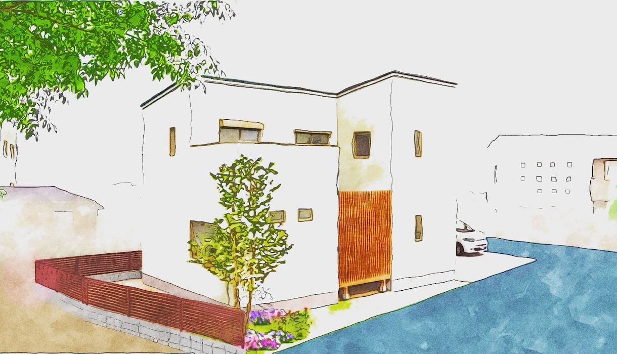内観パース•外観パースを作成いたします 設計事務所・ハウスメーカーへお勤めの方住宅営業支援いたします イメージ5