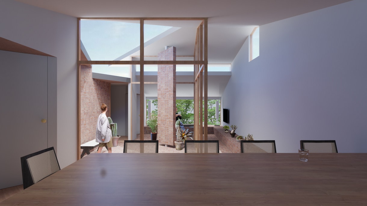 高クオリティな建築パース(内・外観)を作成します 住宅・店舗等の検討・プレゼンテーション用のパース作成します イメージ2