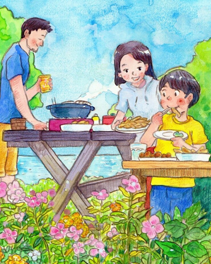 お庭のイラスト、描きます お気に入りのお庭を、素敵なイラストにしませんか？ イメージ2