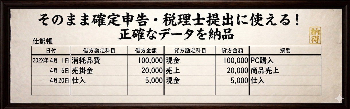 公認会計士が腹落ちする経理効率化サポートします 「数字がわからない」を卒業。納得の解説でサポートします。 イメージ2