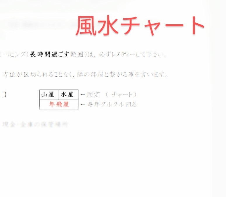 間取りを本格フライングスター風水鑑定します 健康/恋愛/金運家相が開運物件なのか貴方との相性を判断します イメージ3
