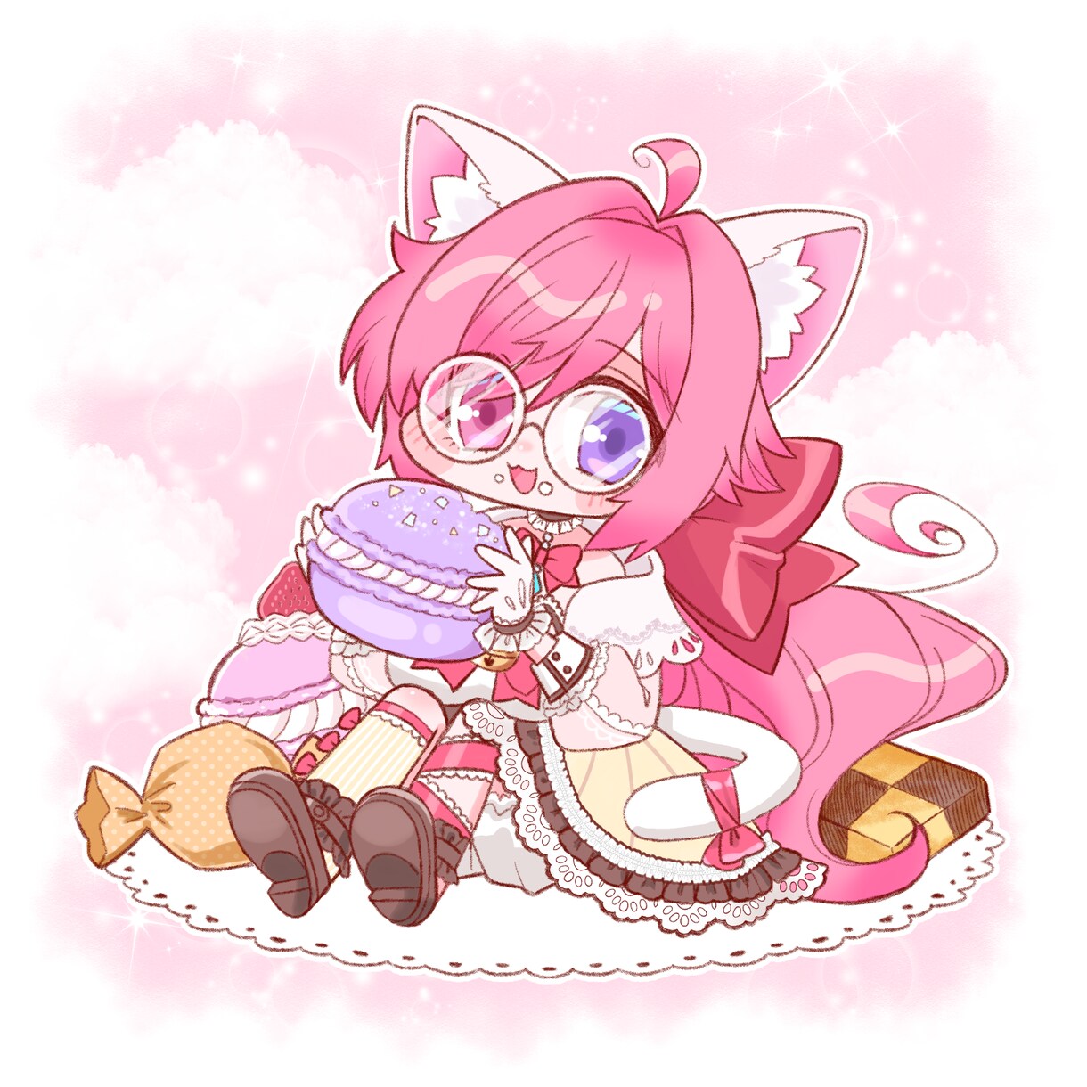 ぷにかわなSDイラスト描きます 可愛い絵でご希望のSDイラストを製作いたします！ イメージ2