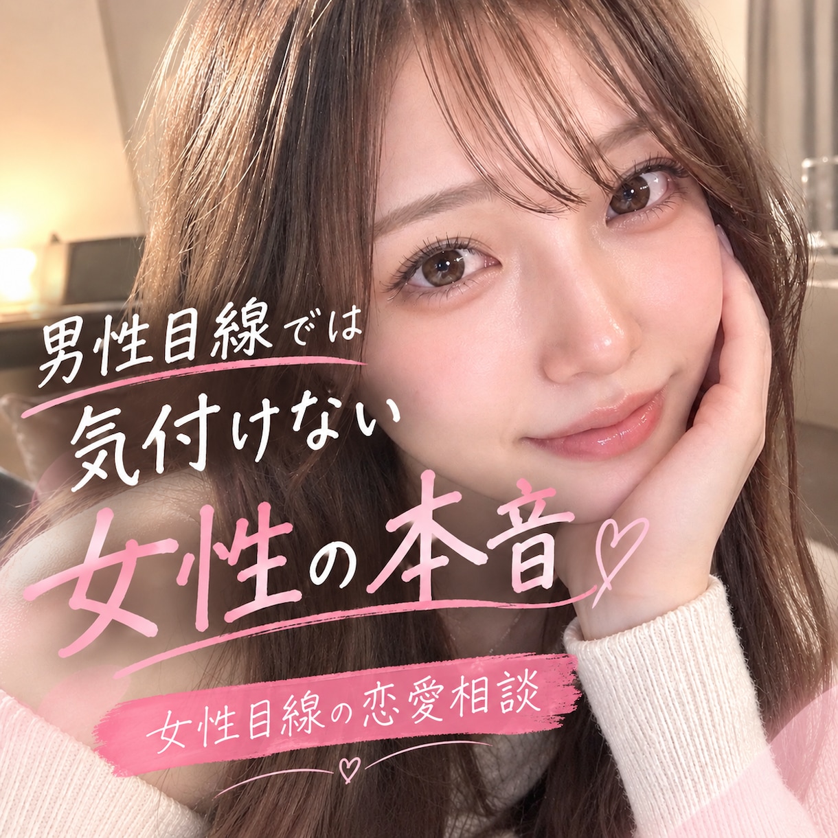 女性の本音を知りたい男性｜恋愛の悩み相談に乗ります 【男目線では気づけない、女性の本音を。】 イメージ1