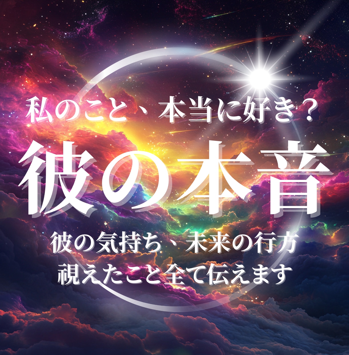 彼の本音鑑定｜あなたをどう見ているのか読み解きます 答えを出せずに苦しんでいる方へ 恋愛/片思い/復縁/運命の人 イメージ1