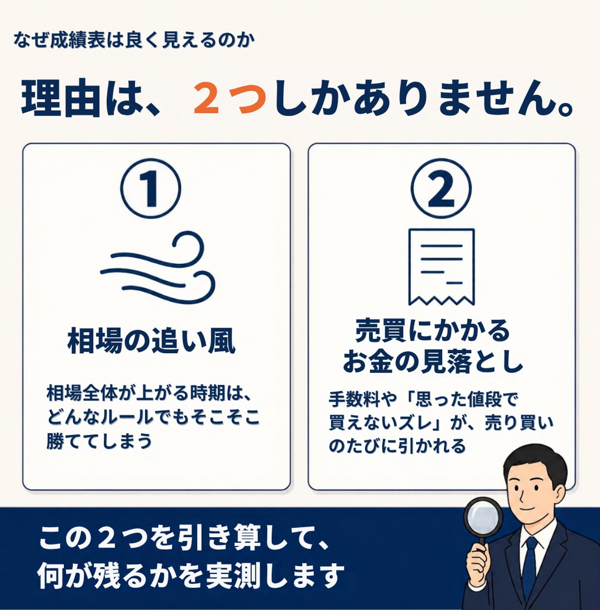 自動売買（EA）の成績を検証します その勝ち、相場のおかげかも。数字で確かめます イメージ2