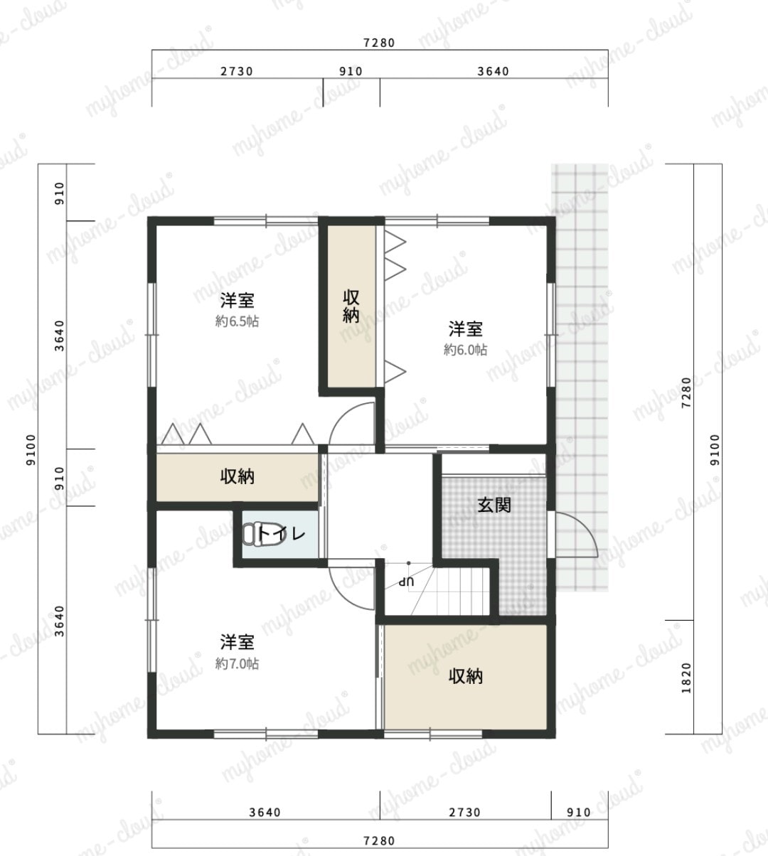 住宅の間取りを作成・改善します 新築の間取り作成から、今ある間取りの改善まで対応します イメージ1