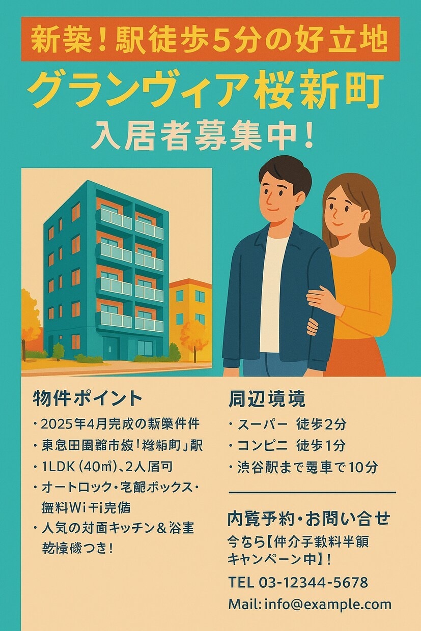 AI生成チラシ・POPを修正再制作します 文字化け・デザイン崩れ・印刷用データまで対応 イメージ4