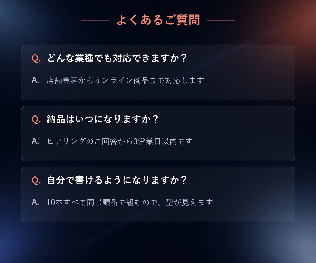 スレッズ(Threads)投稿文10本作成します 投稿文10本と、次から自分で書ける「型」をお渡しします イメージ10