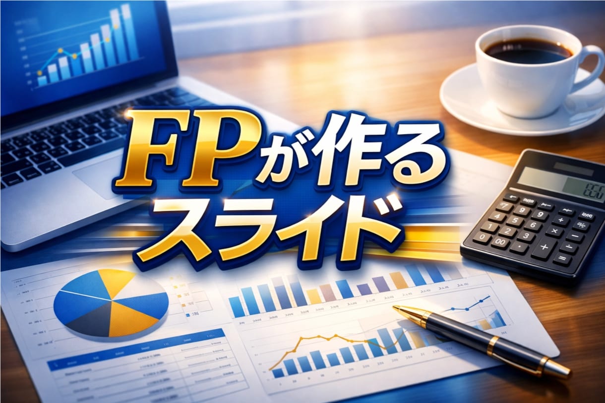 FPが作る論理的で説得力のあるスライド制作します FPの論理で、心に響く「勝てる資料」を。 イメージ1