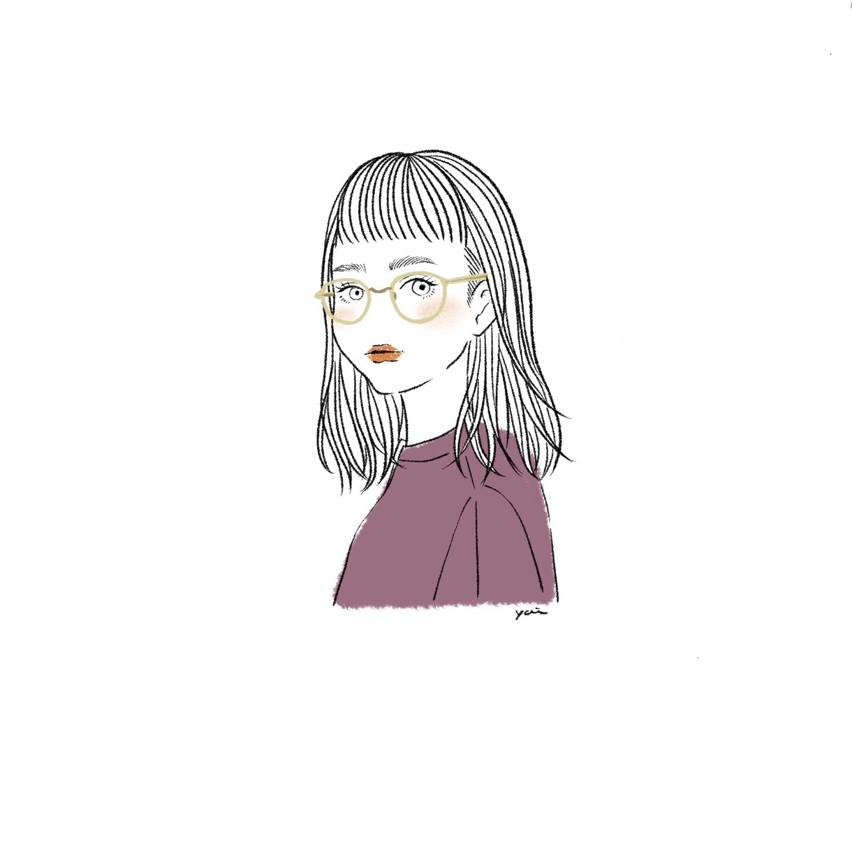 シンプルでオシャレなイラスト描きます 似顔絵、ウェルカムボード、アイコンにもどうぞ♪ イメージ1