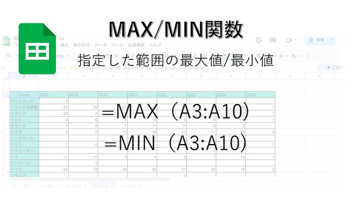 エクセルやスプレッドシートの関数で効率化します Excel・スプレッドシート関数で業務時短！初心者歓迎。 イメージ6