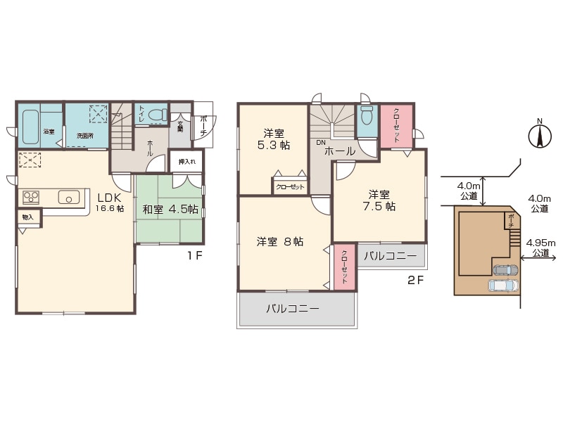 間取り図（広告・民泊・マイソク用など）作成します 見づらい・わかりやすく・綺麗にしたい！データ化お助けします。 イメージ5