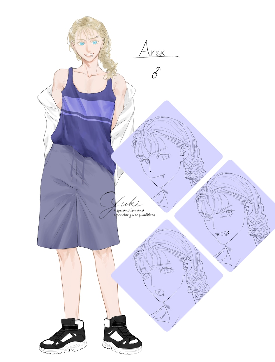 立ち絵描きます 最短3日！TRPGやオリジナルキャラクター、配信用立ち絵など イメージ1